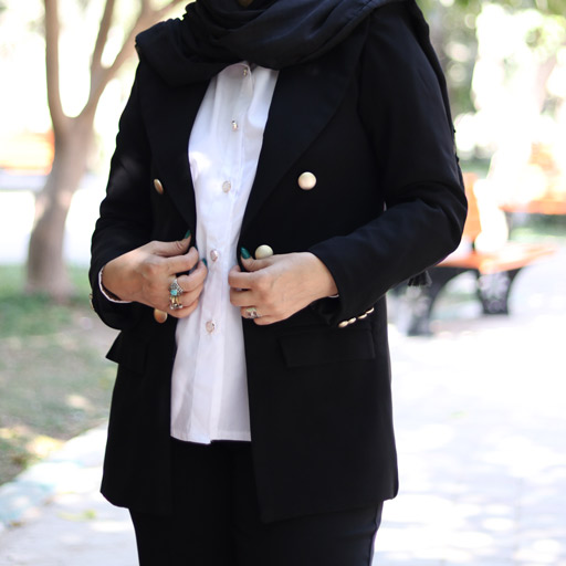 کت و شلوار زنانه جنس کرپ مرویجت فری سایز